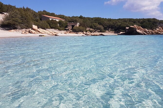 1-Catamaran tour to the Maddalena Archipelago from Cannigione - Caprera stops: Cala Coticcio and Cala Portese for that protected-coast feeling
