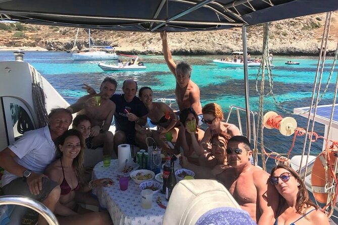 1-Catamaran tour to the Maddalena Archipelago from Cannigione - Porto della Madonna: the lagoon swim pool, with some coves off-limits