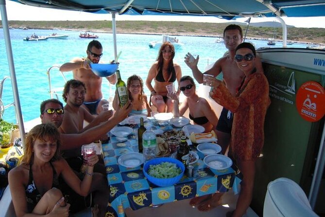 2-Catamaran tour from Cannigione to the Maddalena Archipelago - Stop 3: Razzoli and Santa Maria, with snorkel zones in the national park