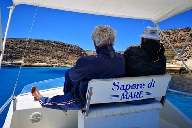 7 hours Boat trip to Lampedusa lunch, SUP and Snorkeling - Lampedusa looks different from the water