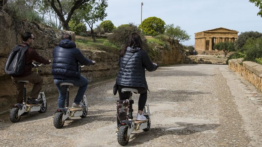 Agrigento: Valley of the Temples E-Scooter Tour - Timing your visit: heat, heat, and then sunset