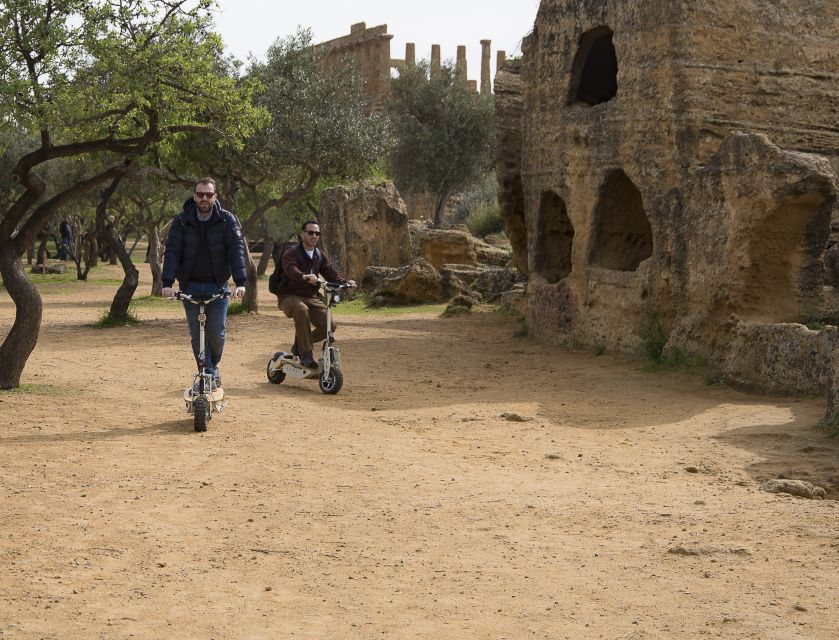 Agrigento: Valley of the Temples E-Scooter Tour - Entrance tickets and the audio guide you should plan for