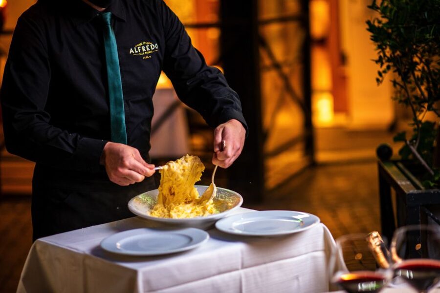 Alfredo alla Scrofa Restaurant in Rome: Eat Like a Star - The pasta-making class: learning the Alfredo method, not just eating it
