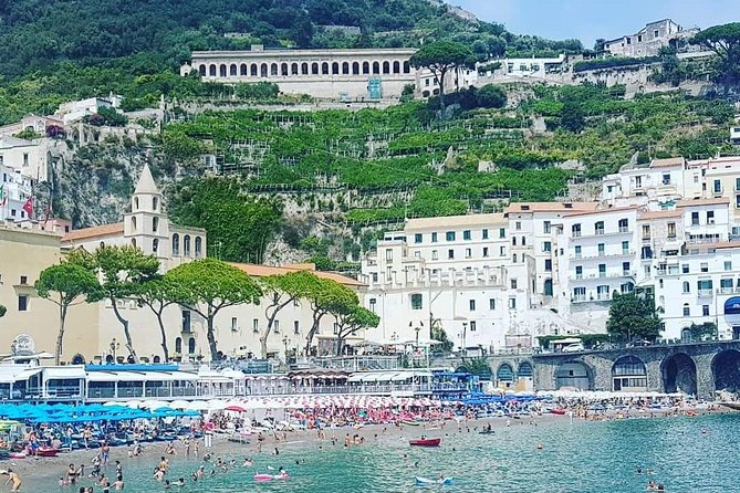 Amalfi Coast and Pompei from Rome: Epic Full-Day Tour - Positano free time: shopping, stairs, and beach views