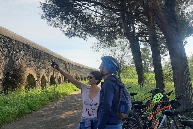 Appian Way Aqueducts Bike Tour (Catacombs & Lunch Option) - Mausoleo di Cecilia Metella and Castrum Caetani: the tomb that anchors the view