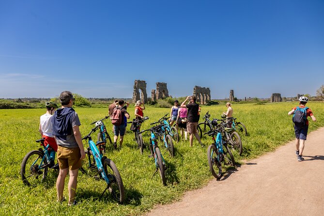 Appian Way & Aqueducts small group e-bike tour(catacombs & food) - Villa di Massenzio: walking in the shadow of the last emperor