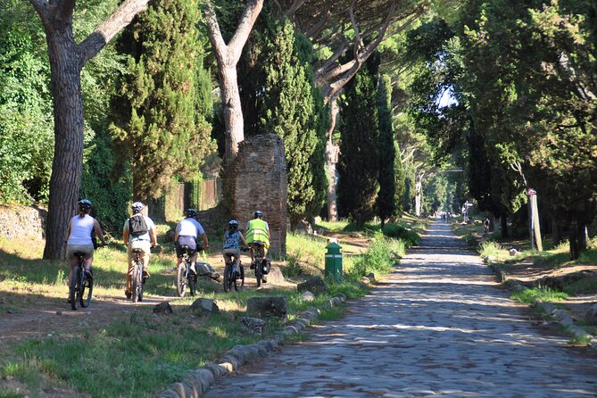 Appian Way, Catacombs and Aqueducts Park Tour with Top E-Bike - Getting from Rome’s streets to the parks: traffic, pace, and safety reality check