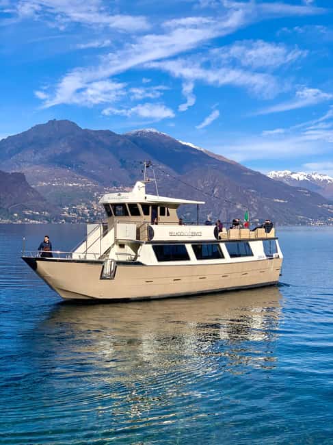 Bellagio: Lake Como Shared Boat Tour - Boat comfort, seating, and what shared means in practice
