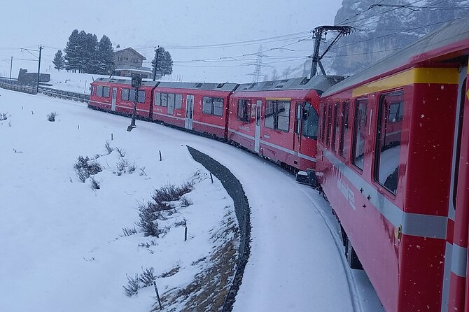 Bernina Red Train, Swiss Alps & St Moritz From Milan - Bernina Red Train: UNESCO route, highest point, and what your ticket really delivers