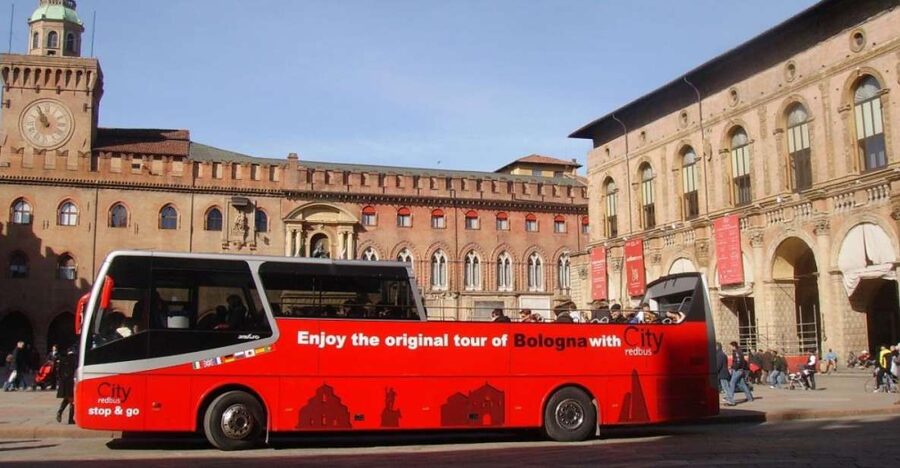 Bologna: Open Bus City Tour and Local Food Tasting - A First Look at Bologna From the Open-Top Bus Stop at Neptune Fountain