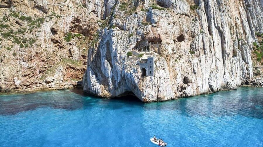 Buggerru: Half-Day Dinghy Tour of the Sardinian South Coast - Your Route in Real Life: Two Swims and the Cave-Run Focus