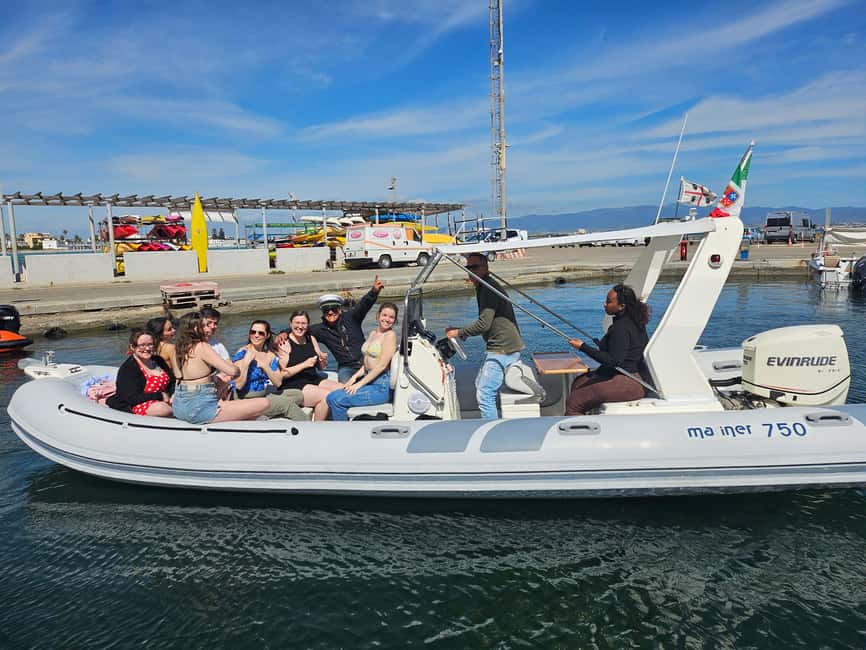 Cagliari:devil's saddle big cruise by boat drink & snack - A 2-hour route built for caves, calas, and real swim time