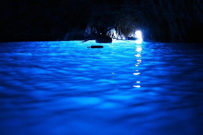 Capri & Blue Grotto Semi Private Boat Day Trip from Sorrento - Faraglioni and Punta Carena, the postcard rocks from up close