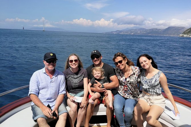 Capri Boat Tour from Sorrento: Swim, Grottos & Light Lunch - Faraglioni, Villa Malaparte, and Punta Carena: the best photo route