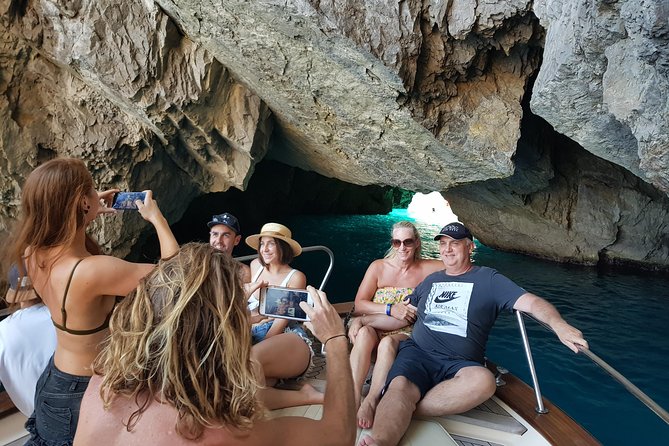 Capri Boat Tour with Optional Blue Grotto Visit from Sorrento - Grotta Verde, Marina Piccola, and the fast stops that are actually worth it