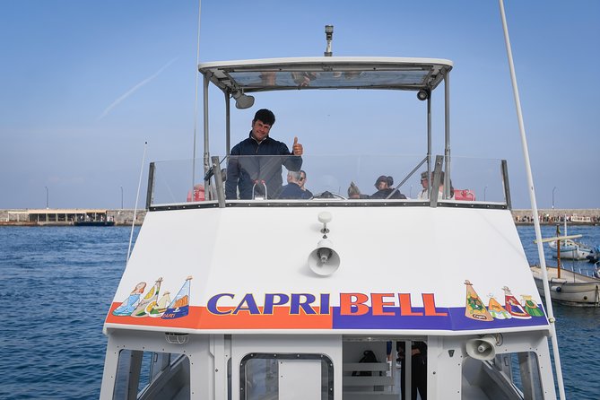 Capri Coast to Coast: Boat Tour with Optional Blue Grotto - Sound, Seating, and a Boat Full of 100 People