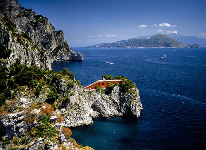 Capri: Island Boat Tour with Blue Grotto Stop - Marina Piccola, Green Grotto, and Punta Carena Lighthouse