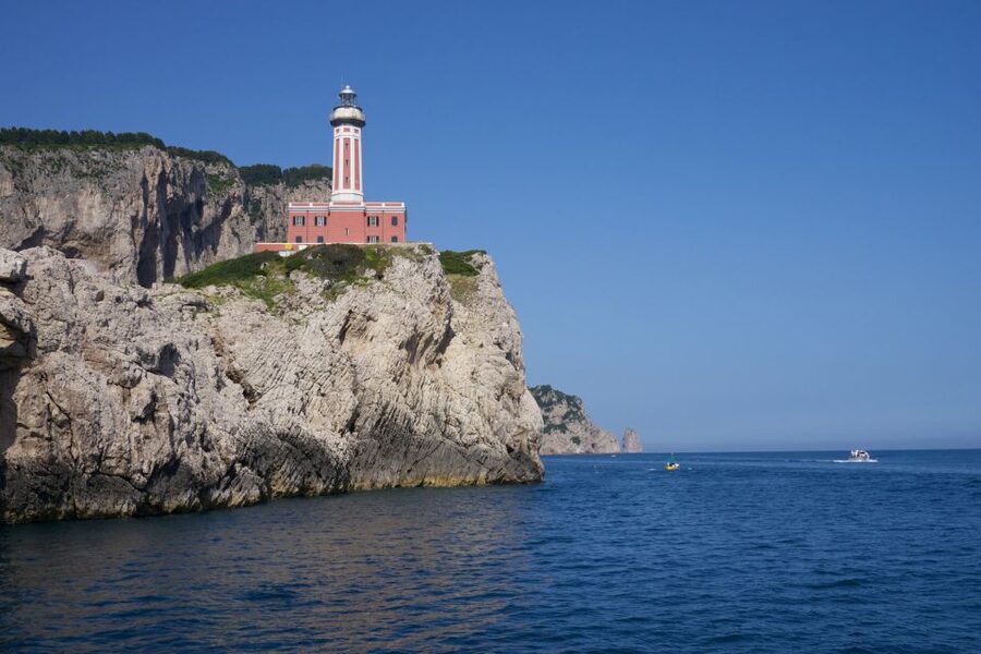 Capri: Island Sightseeing Tour with Blue Grotto Stop - Passing Villa Malaparte, Punta Carena, and Punta Tragara