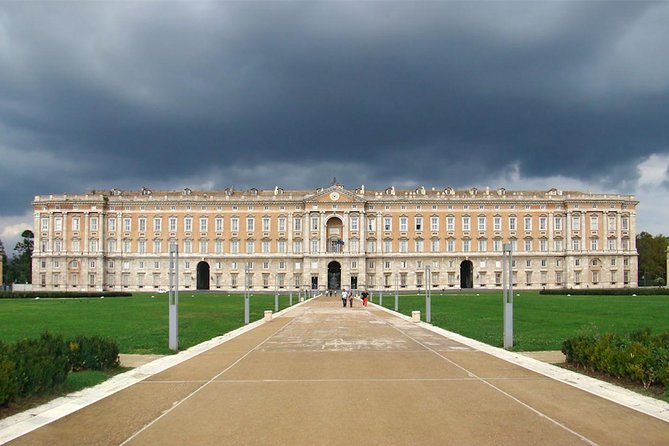 Caserta Royal Palace & Gardens Small Group Tour with Shuttle - First steps at Piazza Carlo di Borbone, and how the tour keeps things smooth