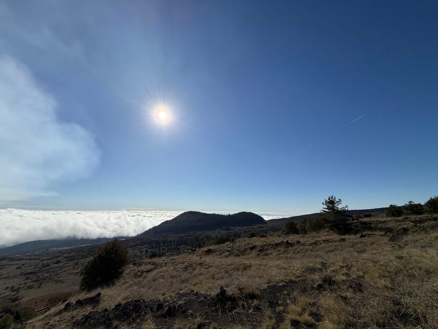 Catania: Morning Jeep Tour of Mount Etna and Lava Flow Caves - Rifugio Casa del Vescovo and the rhythm of short stops