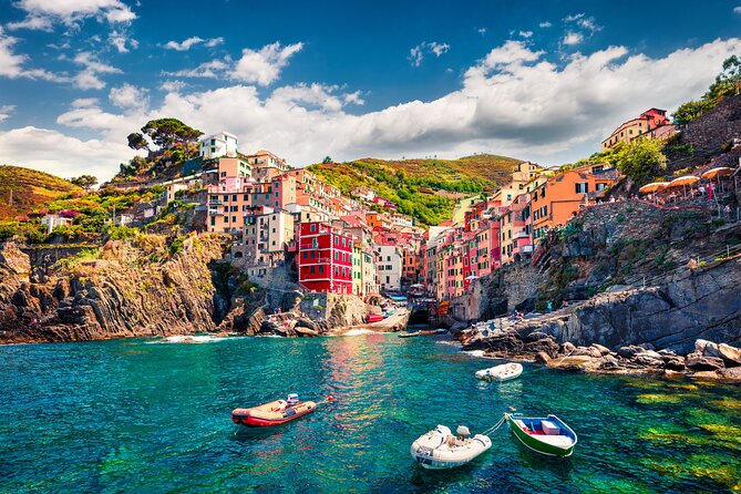 Cinque Terre and Pisa Tower Tour from Florence Semi Private - Vernazza by train: a quieter town with natural-port energy