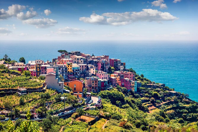 Cinque Terre Small Group or Private Day Tour from Florence - Vernazza: harbor atmosphere, the Church of Santa Margherita, and UNESCO vibes