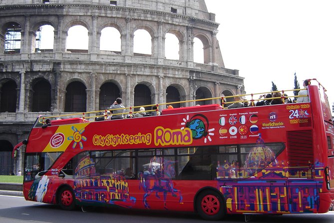 City Sightseeing Rome Hop-On Hop-Off Bus Tour - Circo Massimo stop (Piazzale Ugo la Malfa): open space and photo-friendly walking