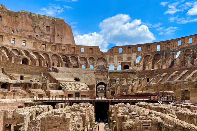Colosseum, Palatine Hill and Roman Forum with Guided Tour - Colosseum stop (1 hour): the “why” behind the biggest arena in Rome