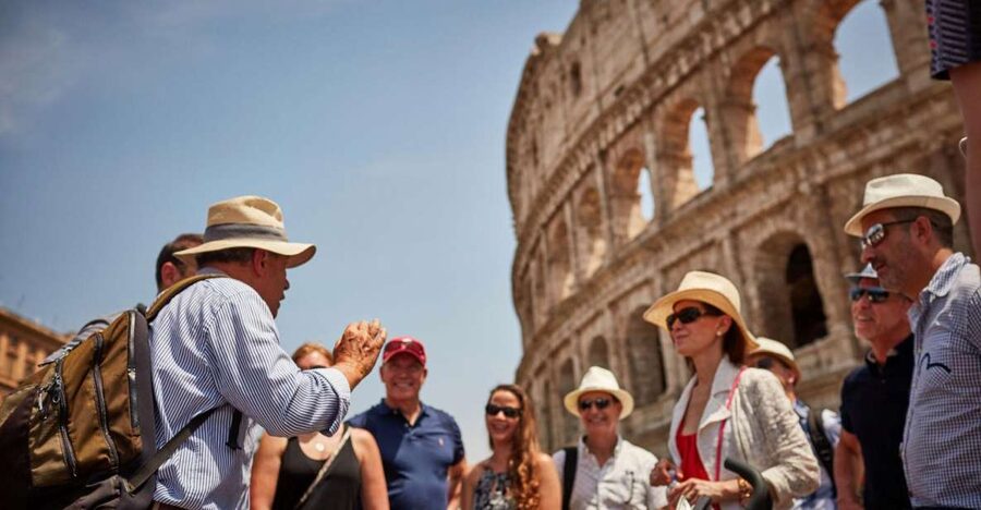 Colosseum Special Access Tour, with Ancient Temples & Tombs - Walking, Heat, and Photo Reality Check
