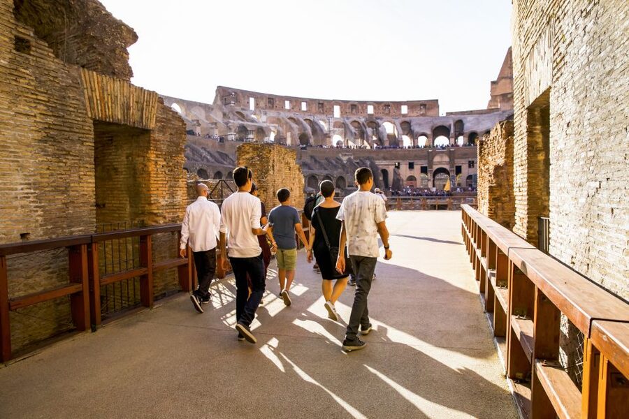 Colosseum: Underground and Ancient Rome Tour - Getting There: Via dei Fori Imperiali meeting point, ID, and what to bring