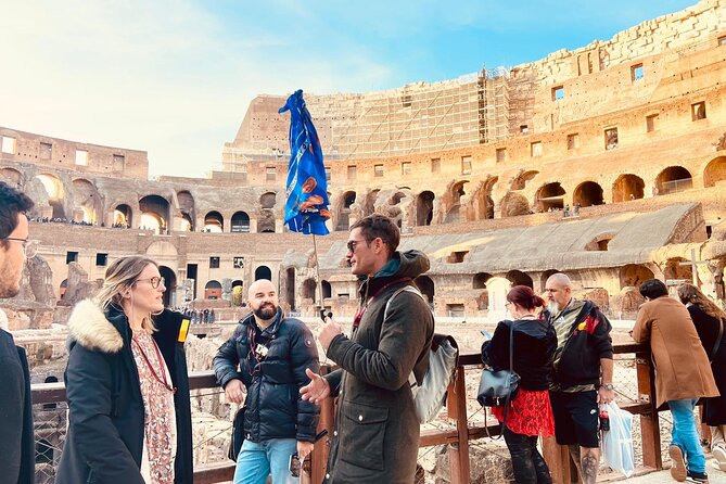 Colosseum with Arena, Roman Forum and Palatine Hill Guided Tour - Palatine Hill: emperor-house remains and a city view reset