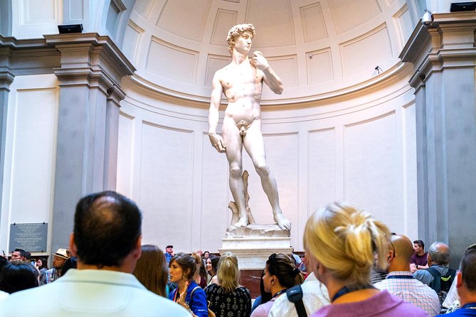 David & Accademia Guided Tour with Time Entry Ticket - First stop on the route: Ponte Vecchio, Uffizi courtyard, and Piazza Signoria