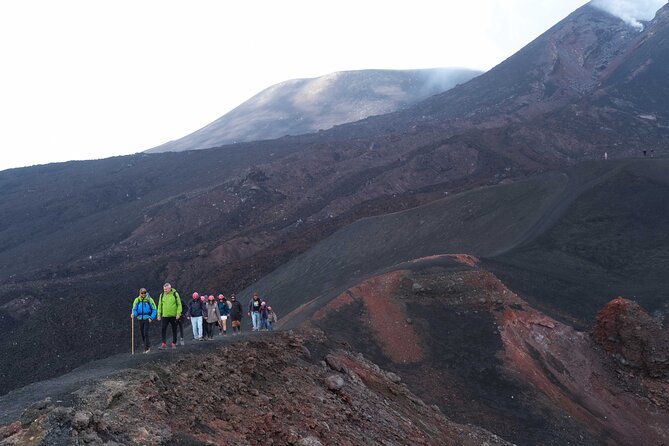 Etna excursion 3000 meters with 4x4 cable car and Trekking - Barbagallo crater trek: lava channels, hot ground, and Torre del Filosofo