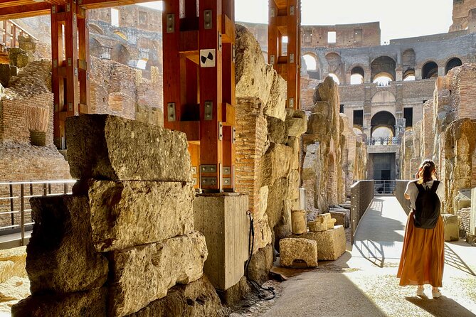 Expert Guided Tour of Colosseum Arena OR Underground, and Forum - Roman Forum walking route: temples, Vestal Virgins, and the Senate House