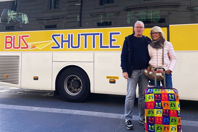 Fiumicino Airport Shared Shuttle Bus to Rome Termini & Vatican - Where You Actually Get On and Off, Termini, Vatican, Aurelia