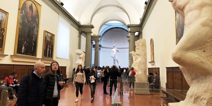 Florence: Accademia Gallery Tour with Skip-the-Line Tickets - David, the Making, and Michelangelos World in One Route