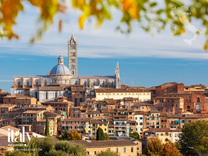 Florence: Day Trip with Free Time in San Gimignano and Siena - Siena’s Contrade, Piazza del Campo, and Duomo light