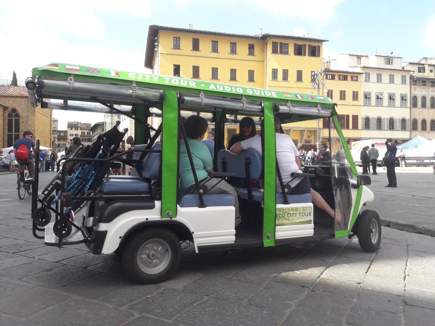 Florence: Eco-Friendly Golf Cart City Tour with Audio Guide - Gliding past the train station and toward Santa Maria Novella