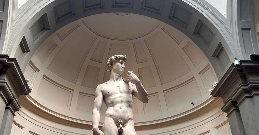 Florence: Michelangelo's David Entrance Ticket and Audio App - Gipsoteca Highlights: Plaster Models and Medici Musical Instruments