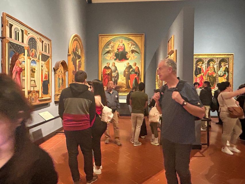 Florence: Michelangelo's David Entrance Ticket and Audio App - Painting Galleries: Giotto, Botticelli, and the Medieval-to-Renaissance Thread