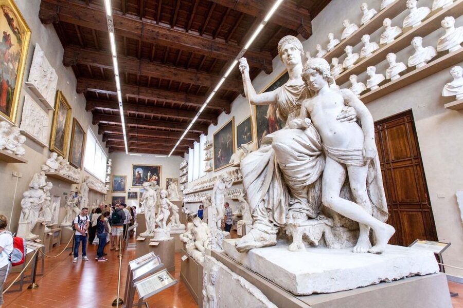 Florence: Michelangelo's David Priority Ticket & Audio App - David up close, plus the Prisoners and St. Matthew