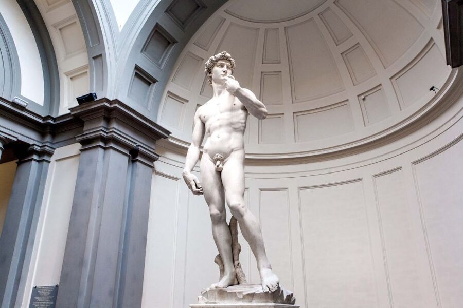 Florence: Michelangelo's David Priority Ticket & Audio App - Old instruments and the Stradivarius violin room