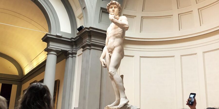 Florence: Timed Entry Ticket to Michelangelo's David & eBook - Inside the Accademia: David first, then the unfinished works