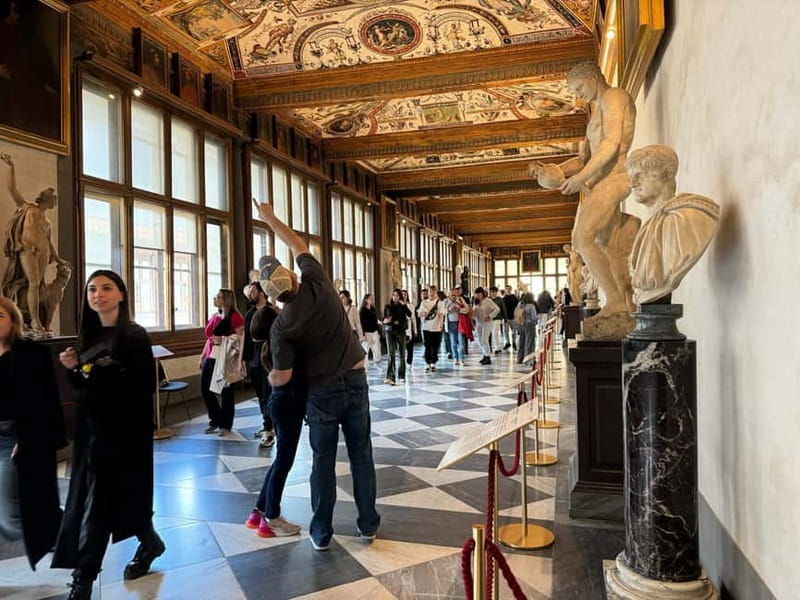 Florence: Uffizi Skip-the-Line Ticket & Digital Audio Guide - Timed entry at the Uffizi, what you save in real time