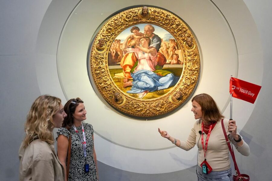 Florence: Walking Tour with David, Duomo & Uffizi Gallery - Uffizi Gallery: Botticelli, Da Vinci, and a Guided Route Through the Masterpieces