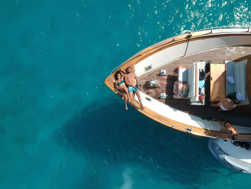 Forio: Ischia Island Boat Tour with Local Lunch and Swimming - The early start: aperitif and breakfast in Sorgeto, then off to swim