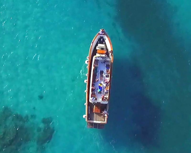 Forio: Ischia Island Boat Tour with Local Lunch and Swimming - San Montano and the Bay of San Francesco: dessert, fruit, and a final swim