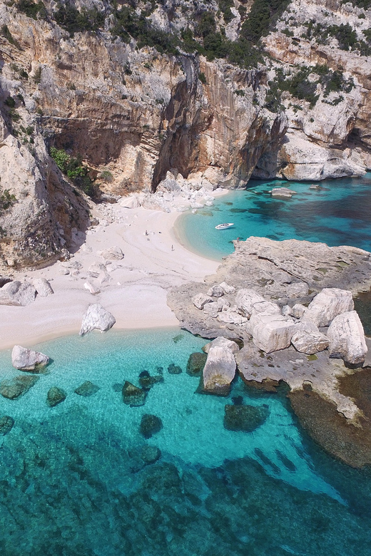 From Arbatax: Full-Day Guided Boat Tour of the Baunei Coast - Cala Mariolu: the first big swim stop and what to do there
