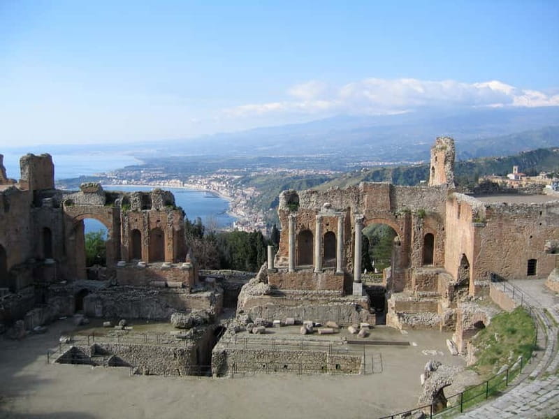 From Catania: Taormina, Savoca, & Castelmola Tour w/ Lunch - From Catania Pickup to Three Towns That Feel Like One Story