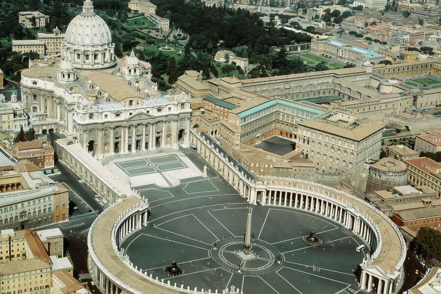 From Civitavecchia: Full-Day Panoramic Bus Tour of Rome - Vatican Area Exterior Stops: St. Peter’s From the Right Angles